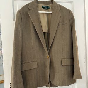 Ralph Lauren, herringbone blazer